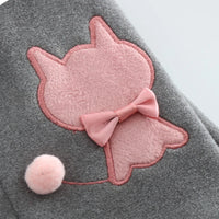 Women Cute Cat Soft Gloves