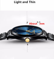 ON THE EDGE 1853 Stainless Steel Waterproof Business Men Quartz Watch - Watches - Proshot Bazaar