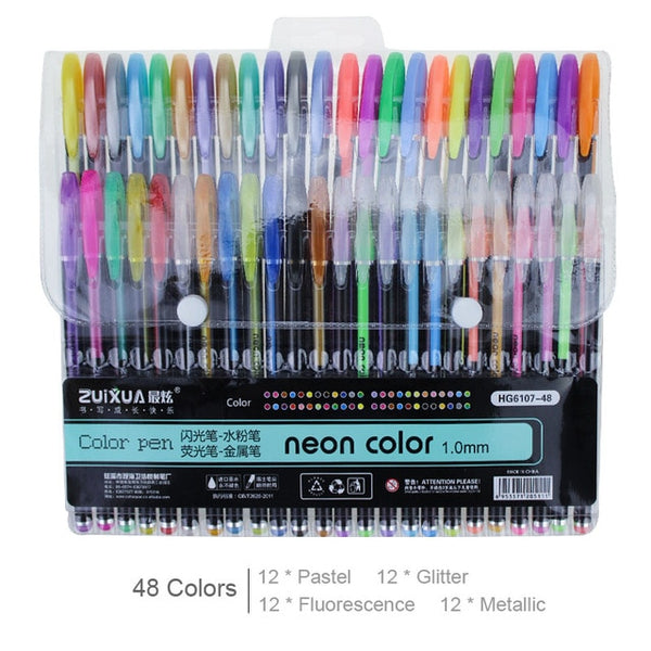 48 Count Gel Pen Set