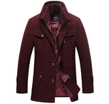 Men's Wool Coat - Men's Clothing - Proshot Bazaar