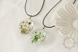 Handmade Natural Dried Flower Necklace - Necklaces - Proshot Bazaar