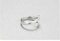 925 Sterling Silver Hug Ring - Rings - Proshot Bazaar