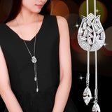 Fashion Zircon Long Necklace - Proshot Bazaar