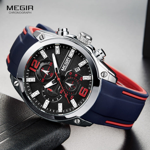 MEGIR Chronograph Waterproof Quartz Men's Watch - Watches - Proshot Bazaar