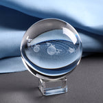 Laser Engraved Solar System Crystal Ball - Home & Kitchen - Proshot Bazaar