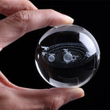 Laser Engraved Solar System Crystal Ball - Home & Kitchen - Proshot Bazaar