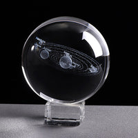 Laser Engraved Solar System Crystal Ball - Home & Kitchen - Proshot Bazaar